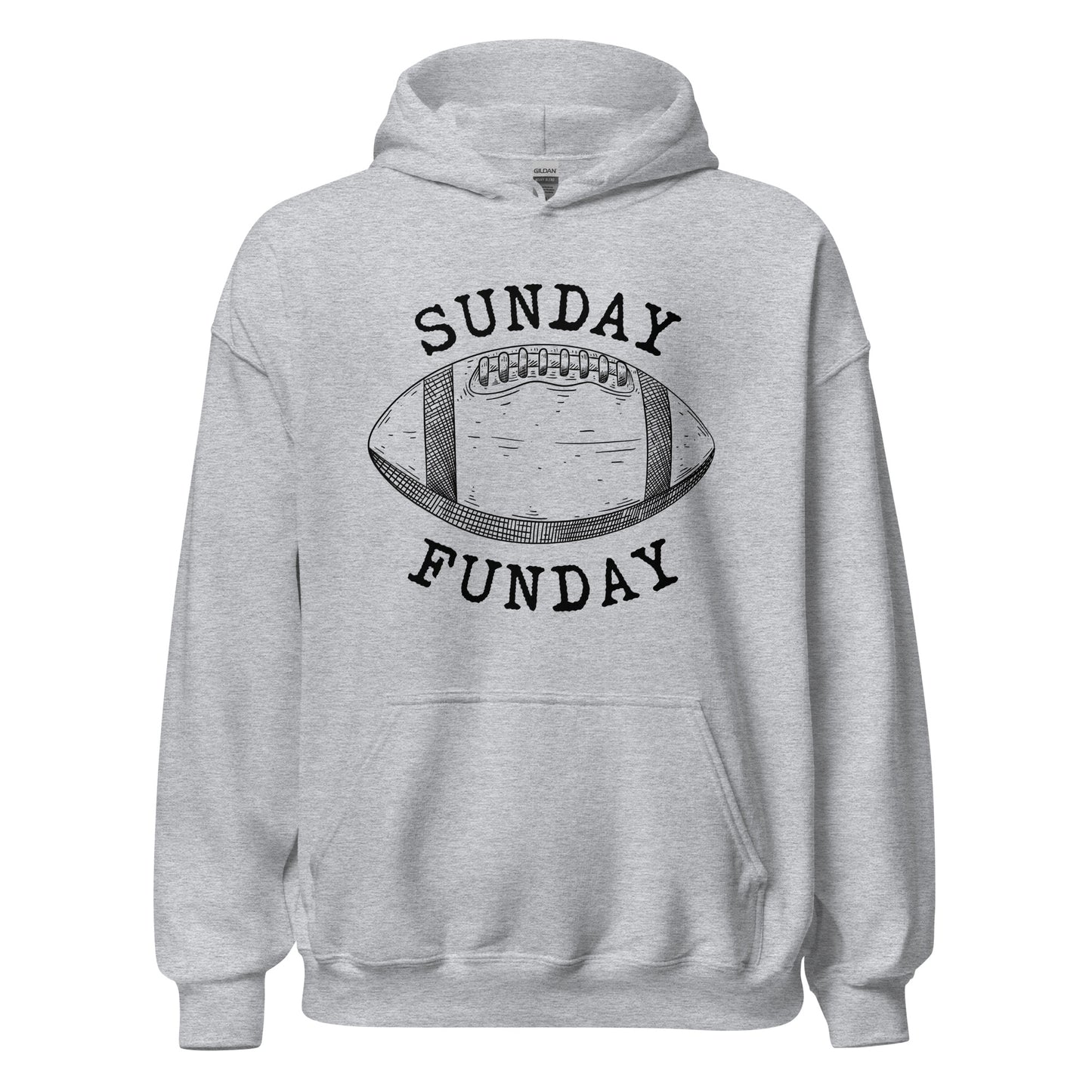 Sunday Funday football Unisex Hoodie