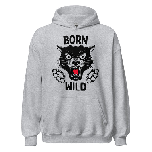 Born Wild - Traditional Panther Unisex Hoodie