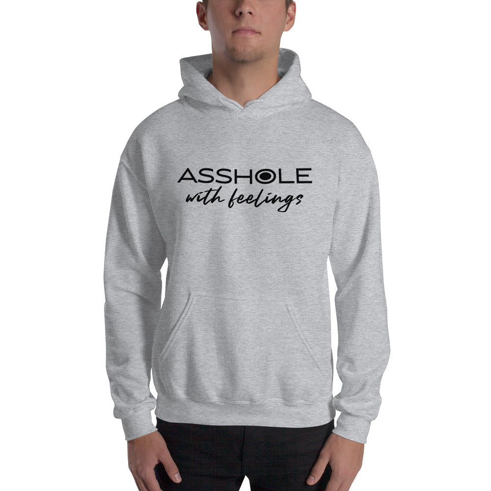 Asshole with feelings Unisex Hoodie