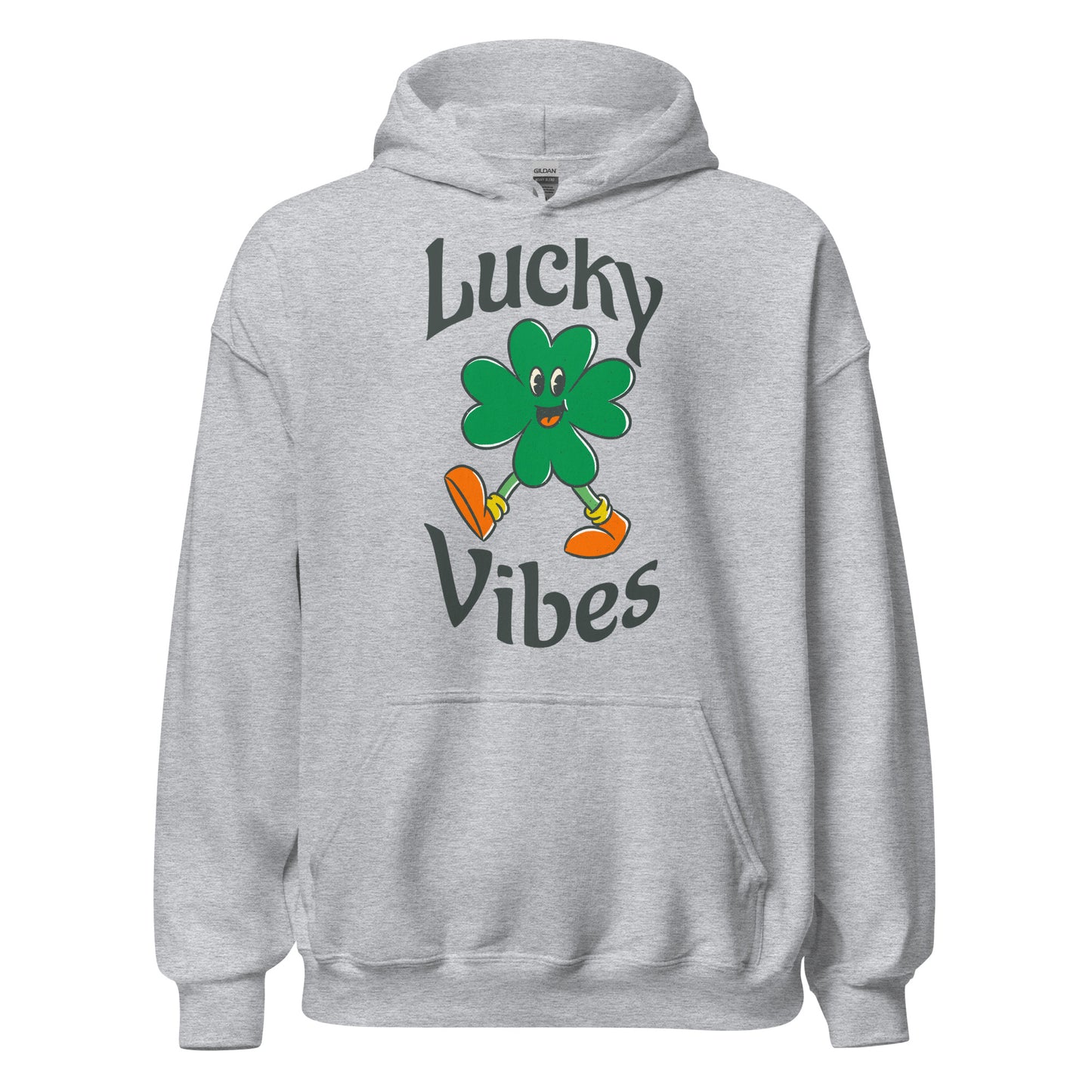 Lucky Vibes Clover Unisex Hoodie
