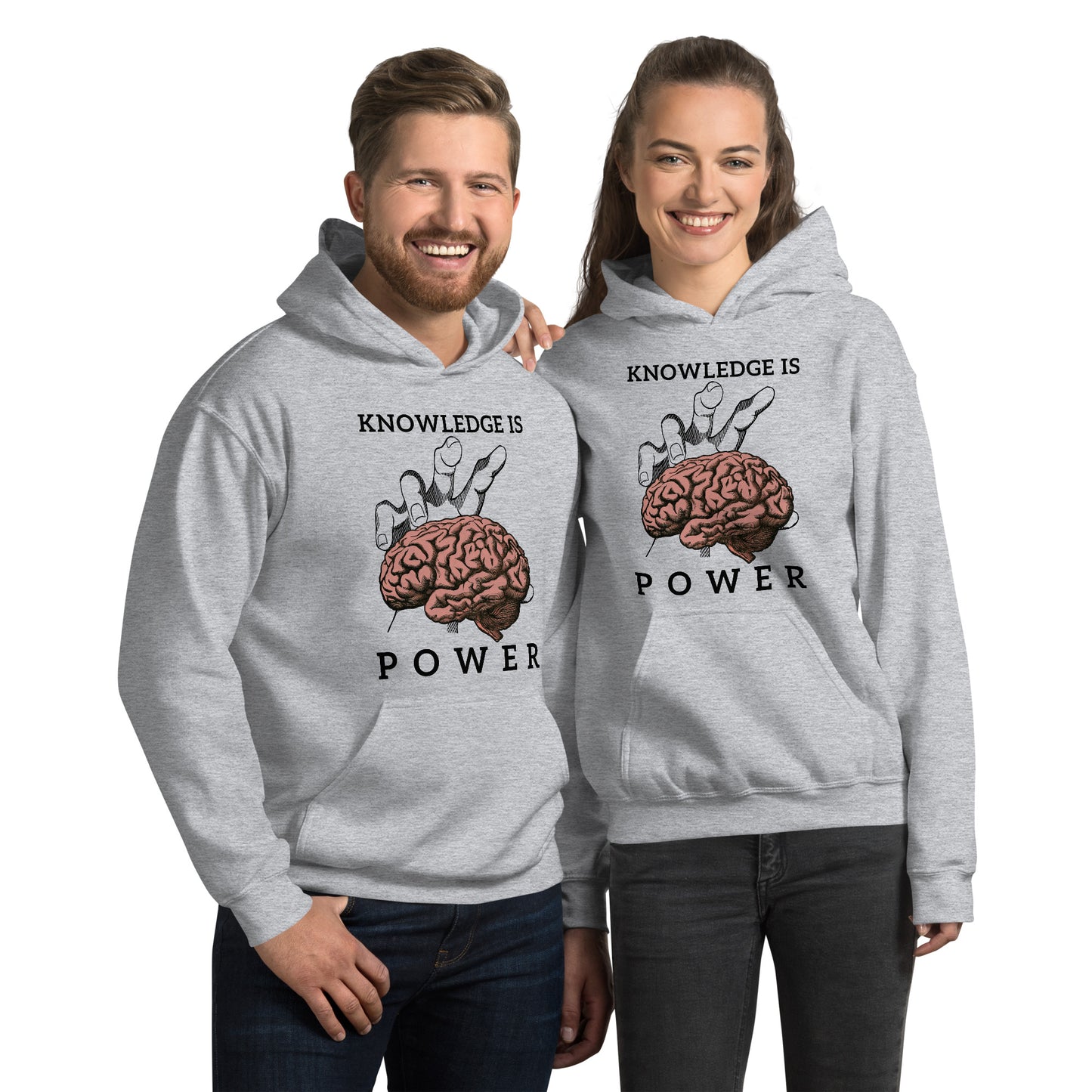 Knowledge is POWER Unisex Hoodie