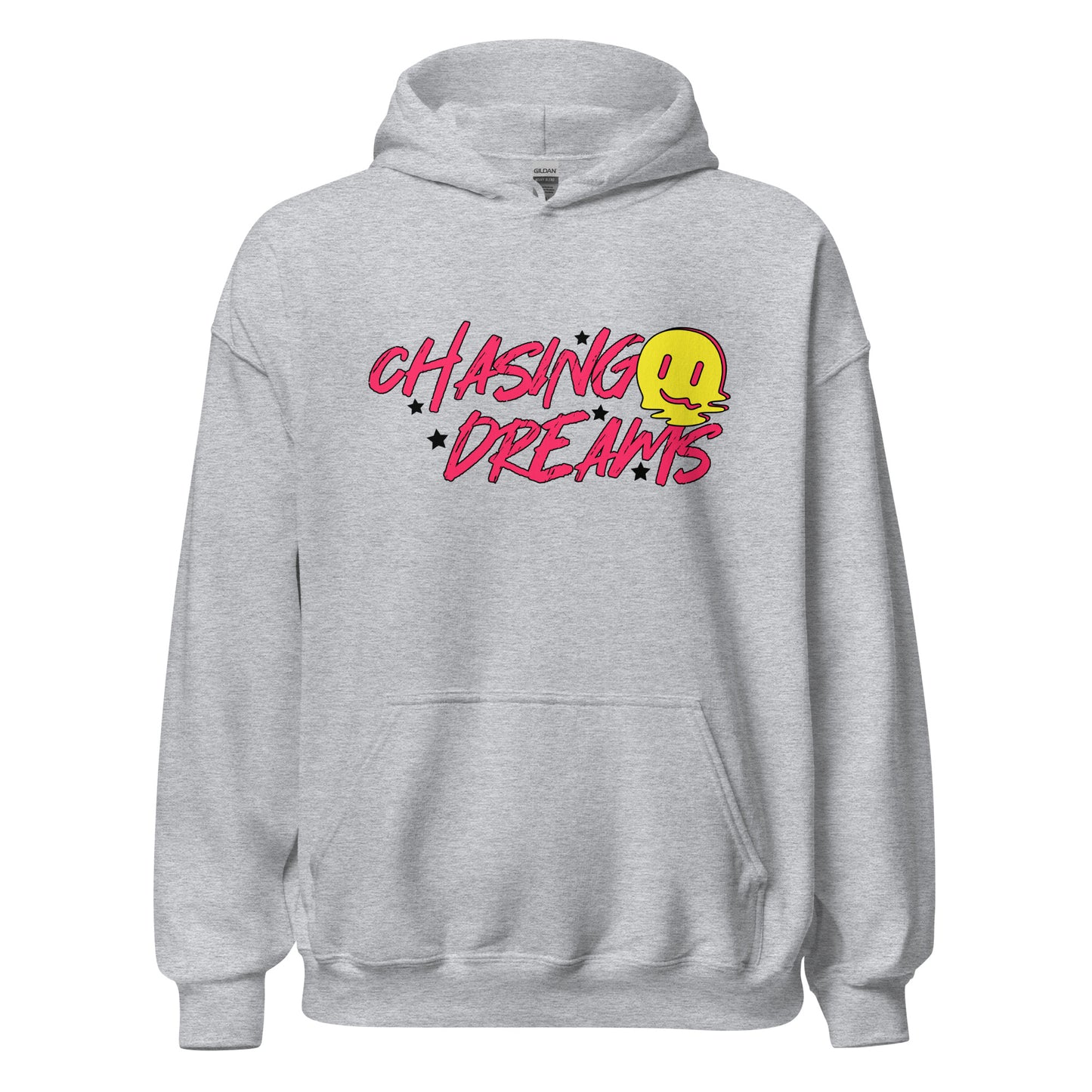 Chasing Dreams - Melting Emoji Unisex Hoodie