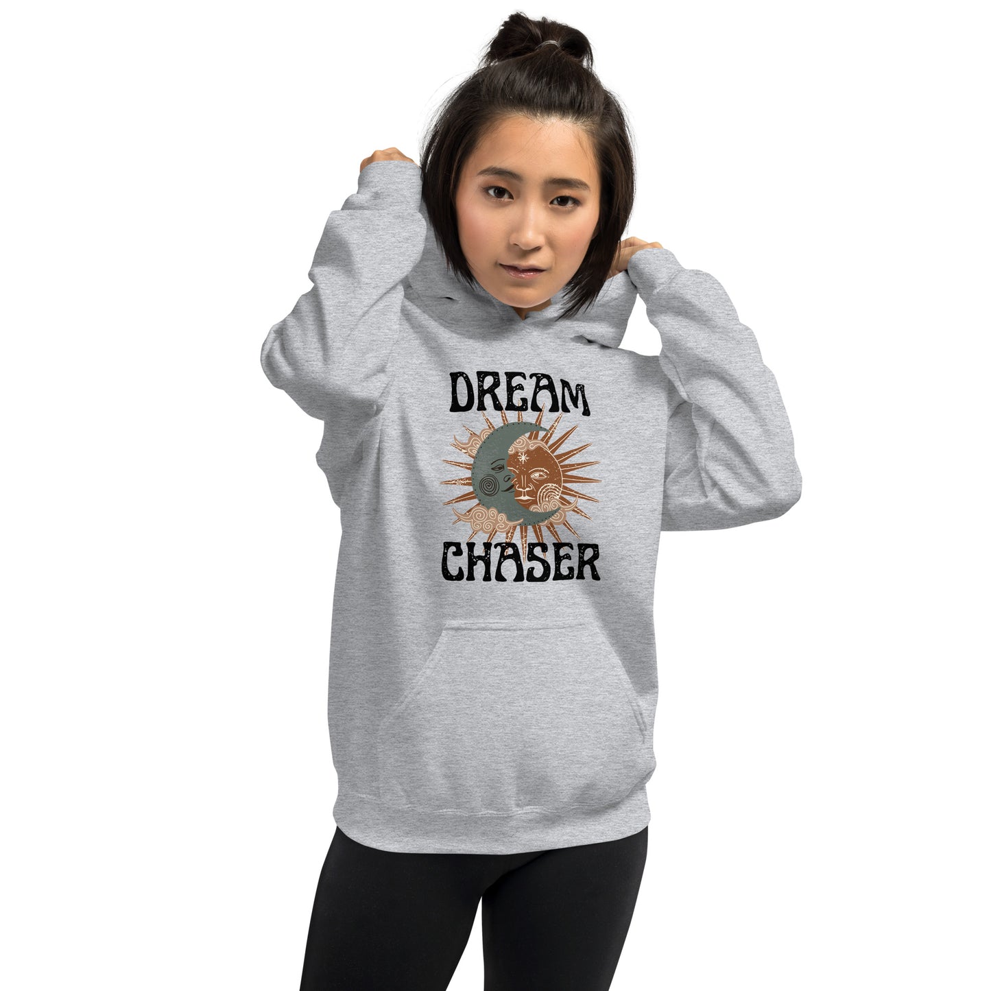 Dream Chaser sun moon Unisex Hoodie