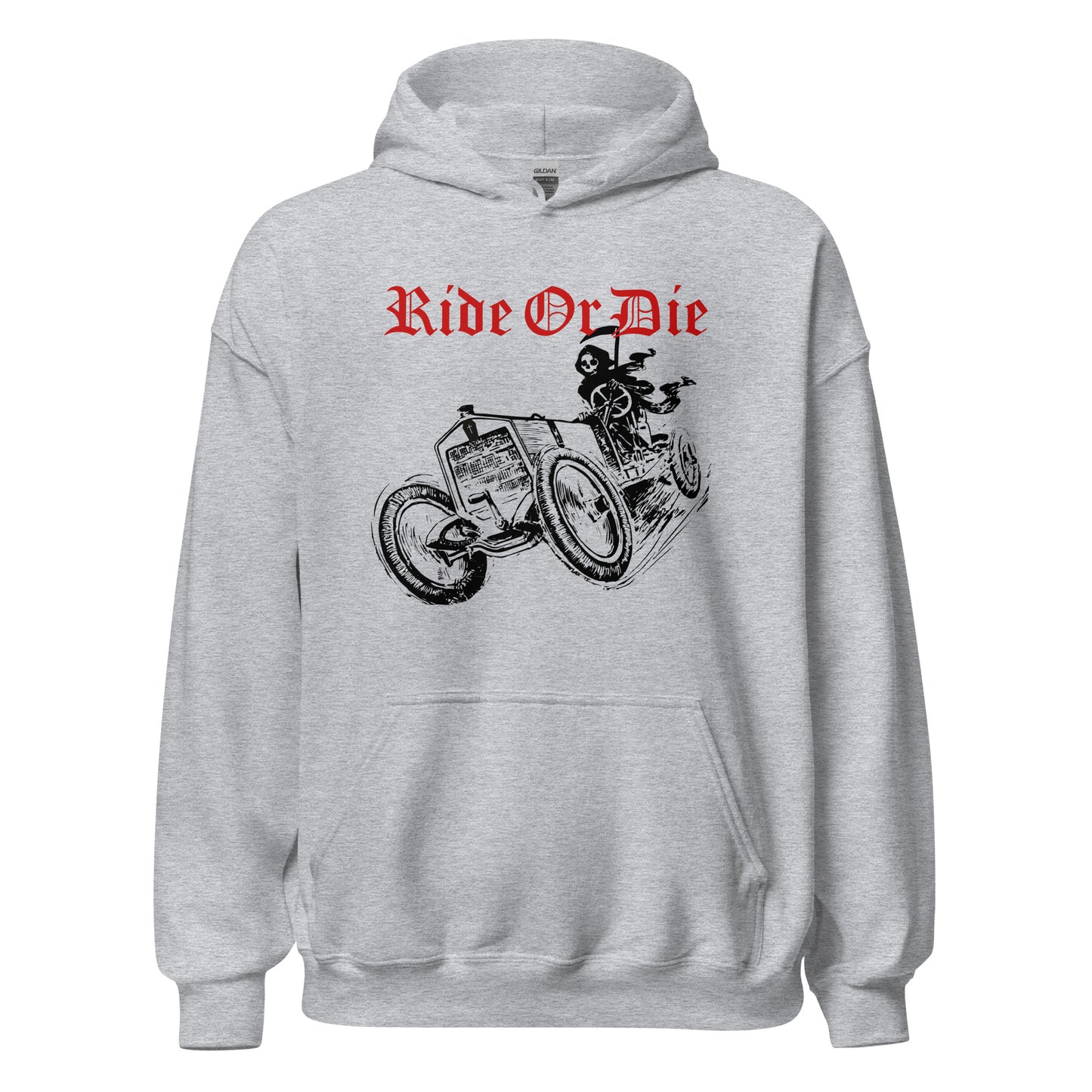 Ride or Die reaper Unisex Hoodie