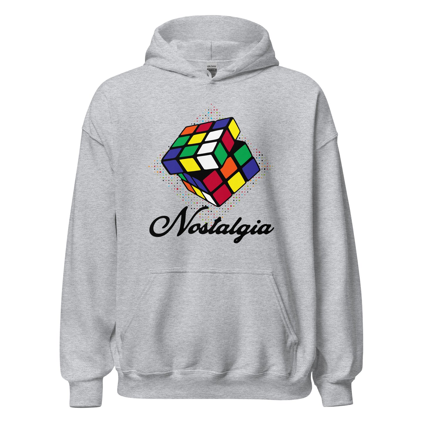 Nostalgia Rubik's Cube Unisex Hoodie