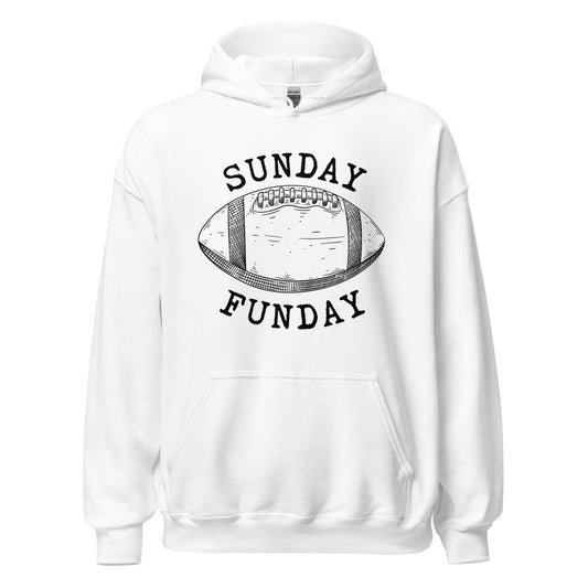 Sunday Funday football Unisex Hoodie