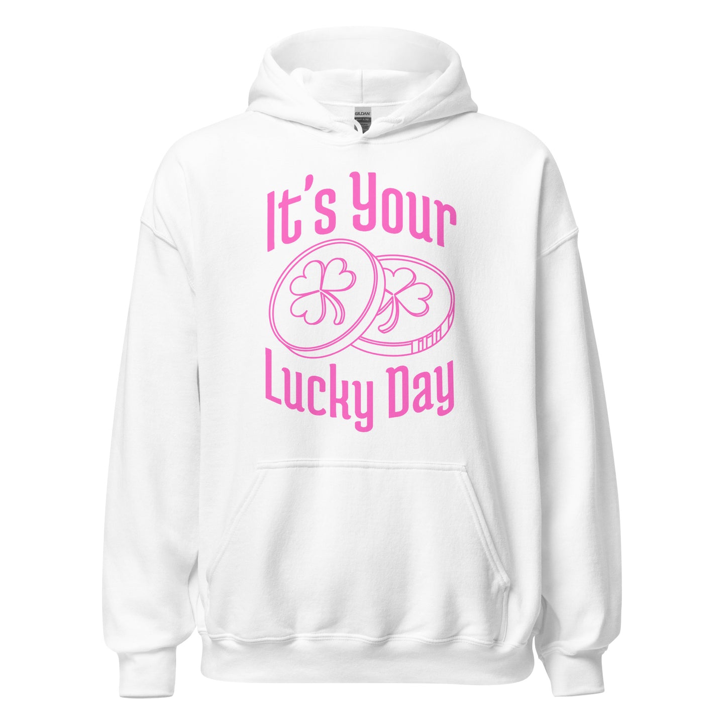 It's your LUCKY DAY poker chips Unisex Hoodie