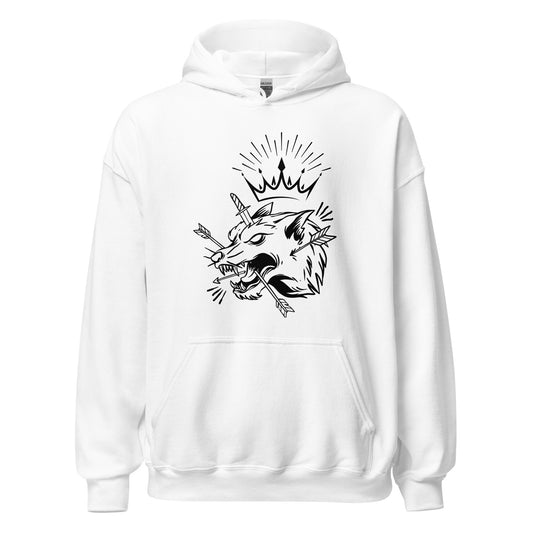 Wolf King Unisex Hoodie