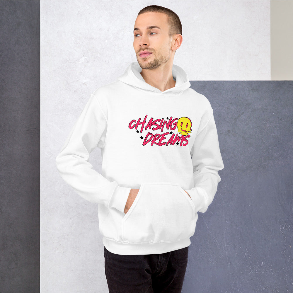 Chasing Dreams - Melting Emoji Unisex Hoodie