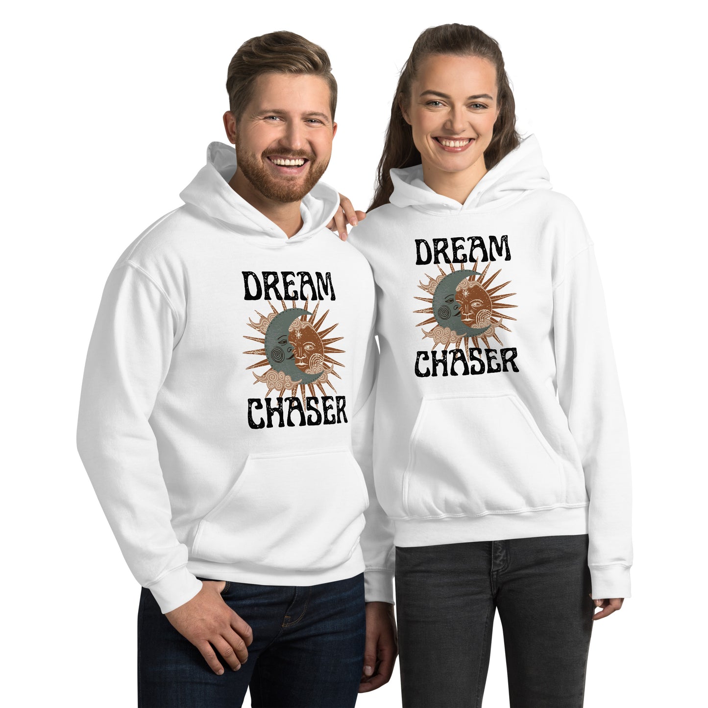 Dream Chaser sun moon Unisex Hoodie