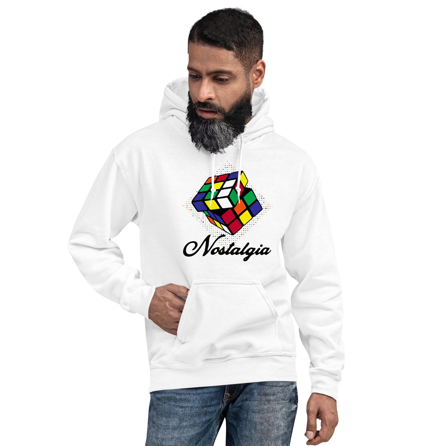 Nostalgia Rubik's Cube Unisex Hoodie