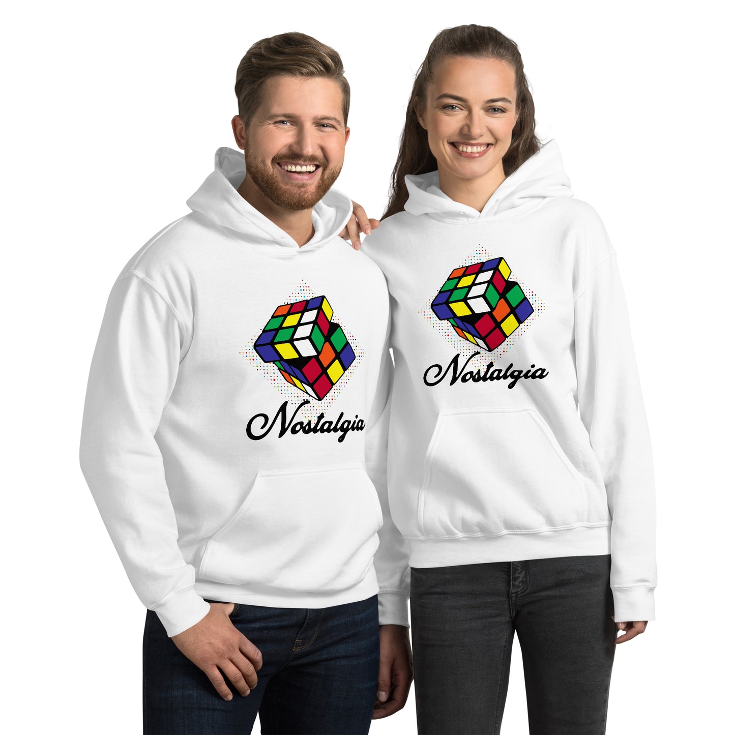 Nostalgia Rubik's Cube Unisex Hoodie
