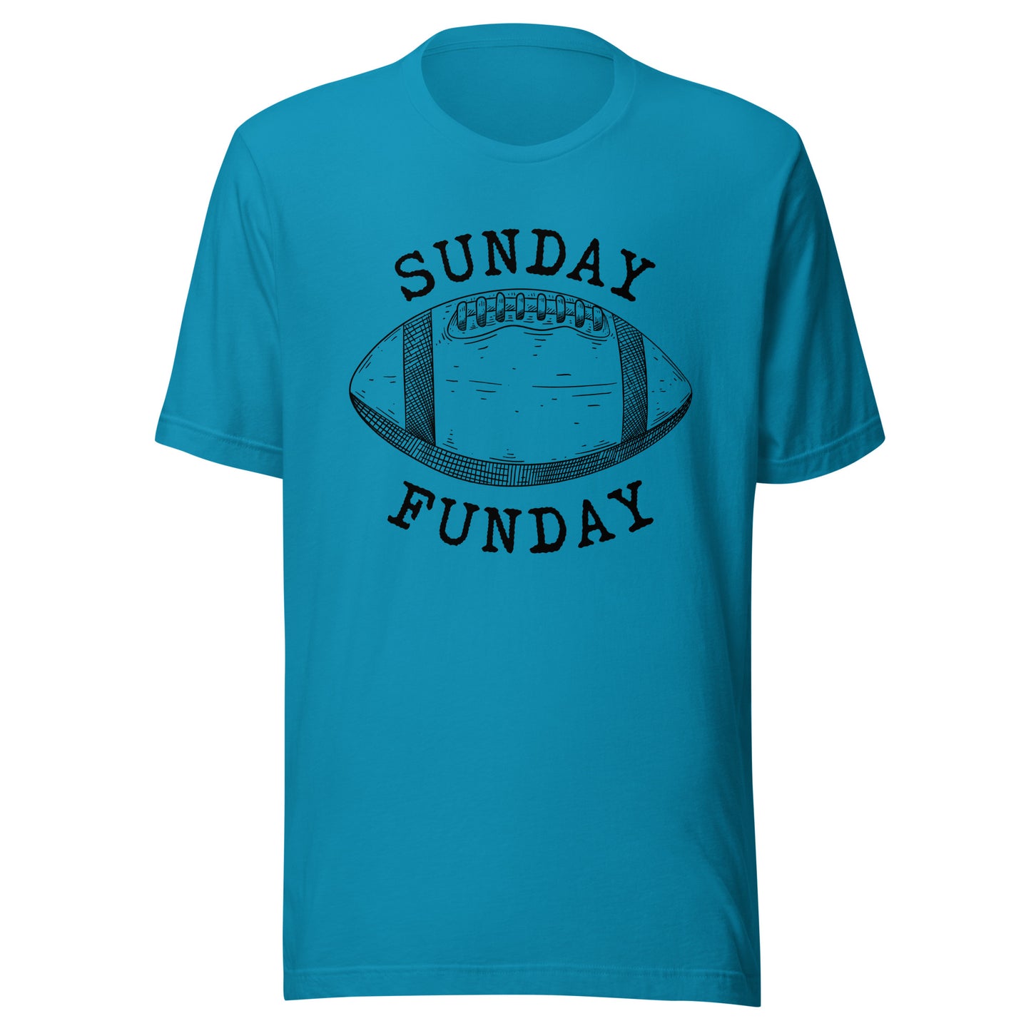 Sunday Funday football Unisex t-shirt