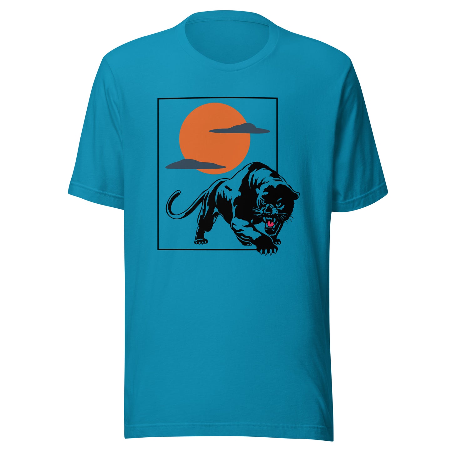 Traditional Panther sunset Unisex t-shirt
