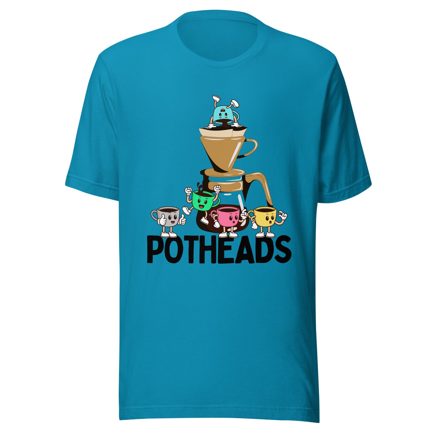 Coffee POTHEADS Unisex t-shirt