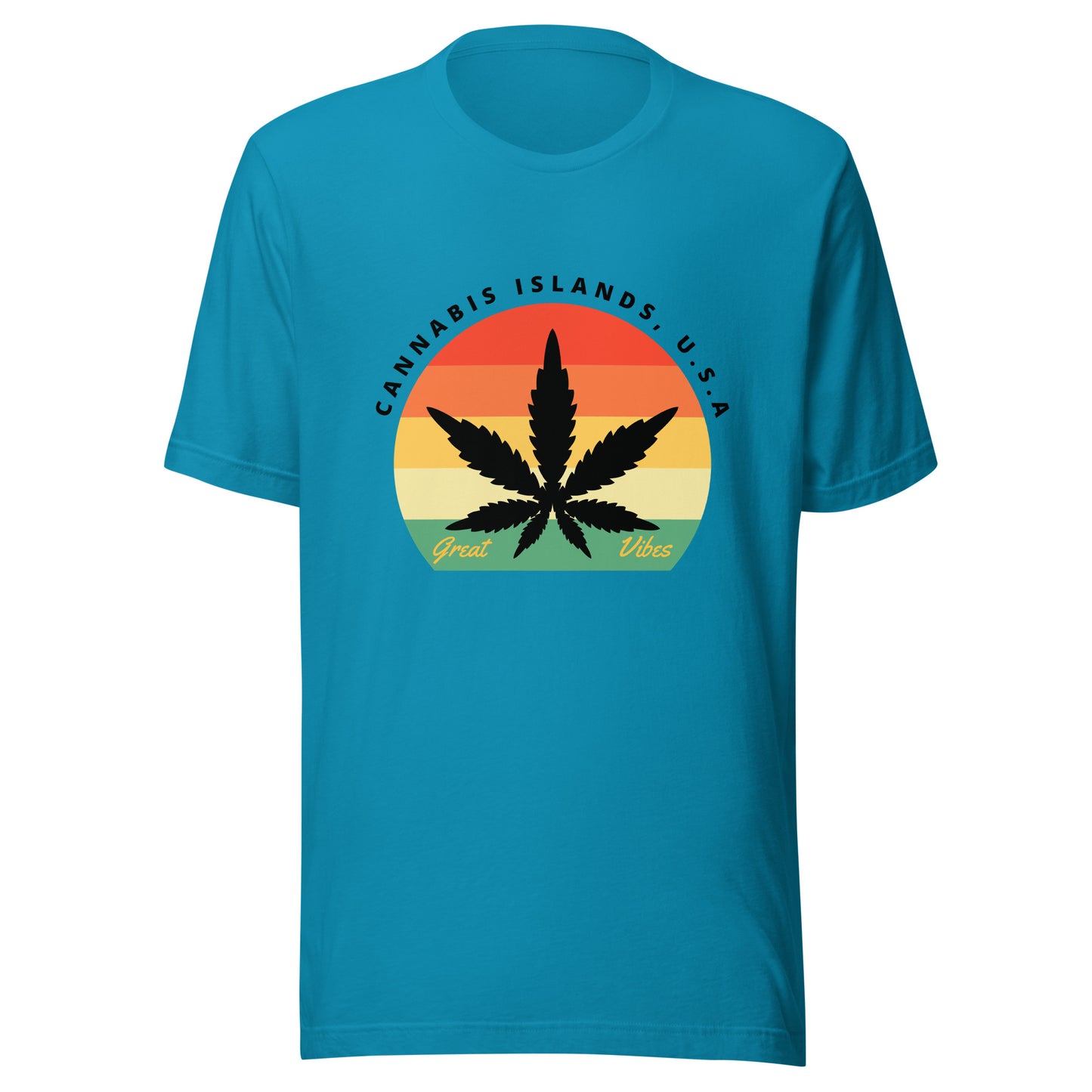Cannabis Islands 420 Weed Unisex t-shirt
