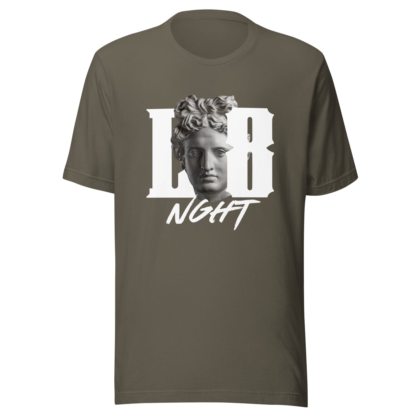 L8NGHT large renaissance logo Unisex t-shirt