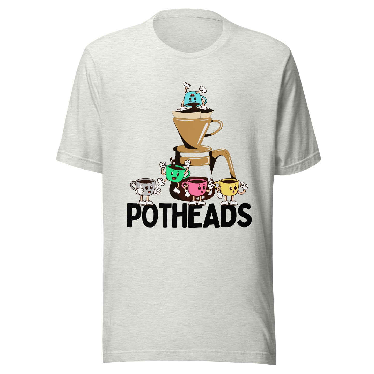 Coffee POTHEADS Unisex t-shirt