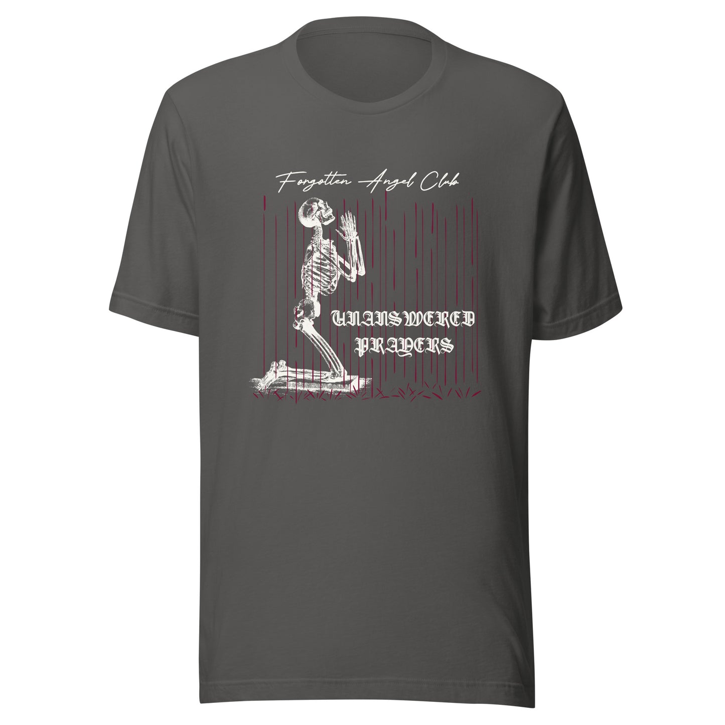 Forgotten Angel Club - UNANSWERED PRAYERS Unisex t-shirt