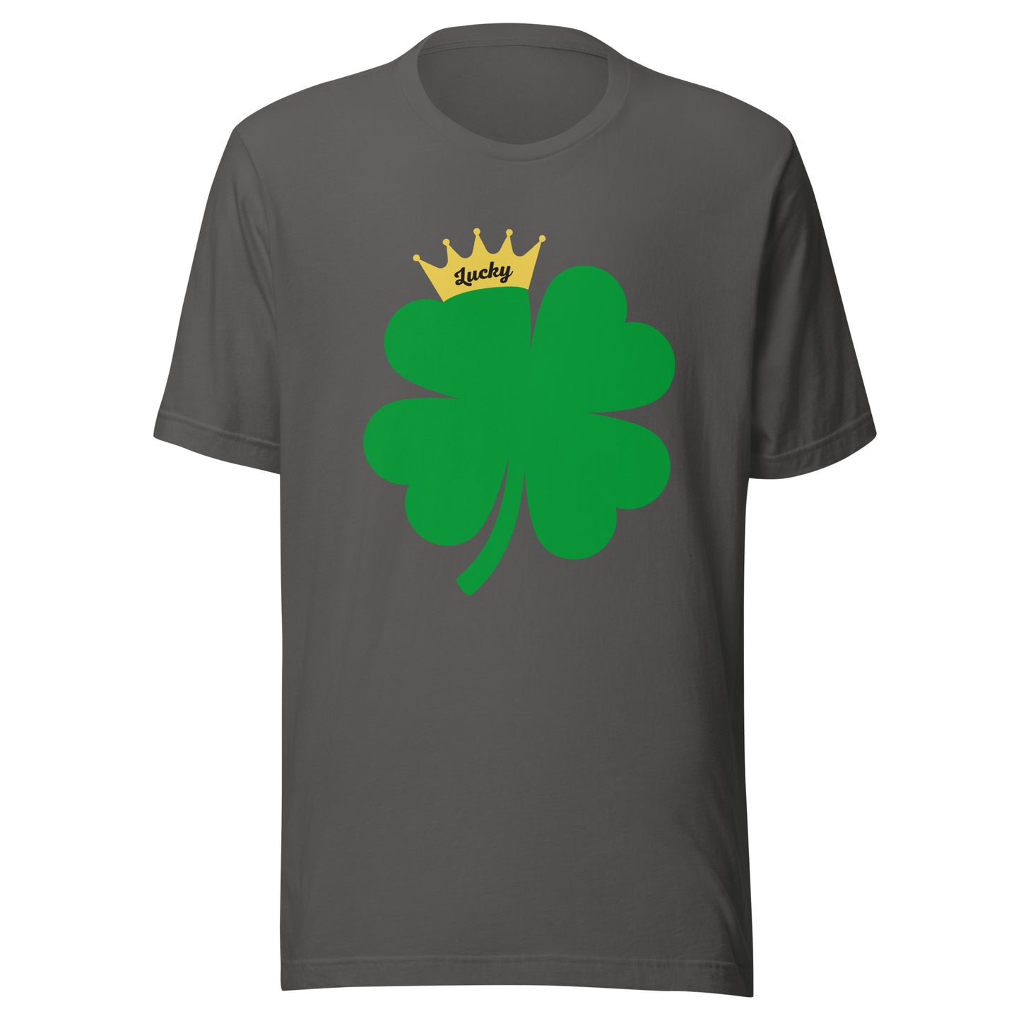 Lucky Crown Clover Unisex t-shirt