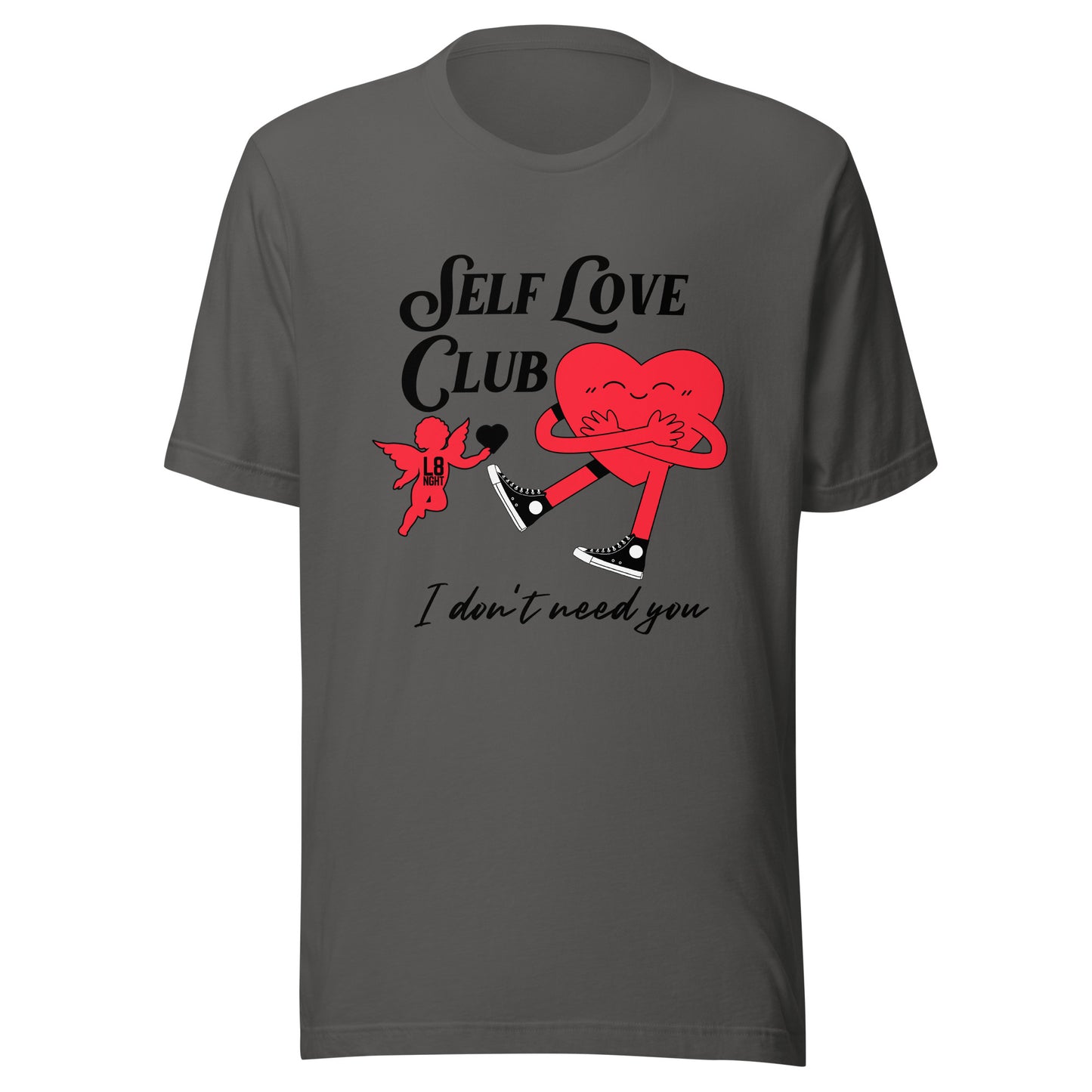 Cupid's Self Love Club Unisex t-shirt