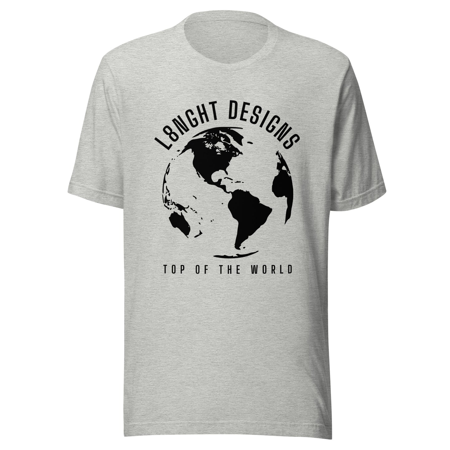 L8NGHT Designs Top of the World Unisex t-shirt