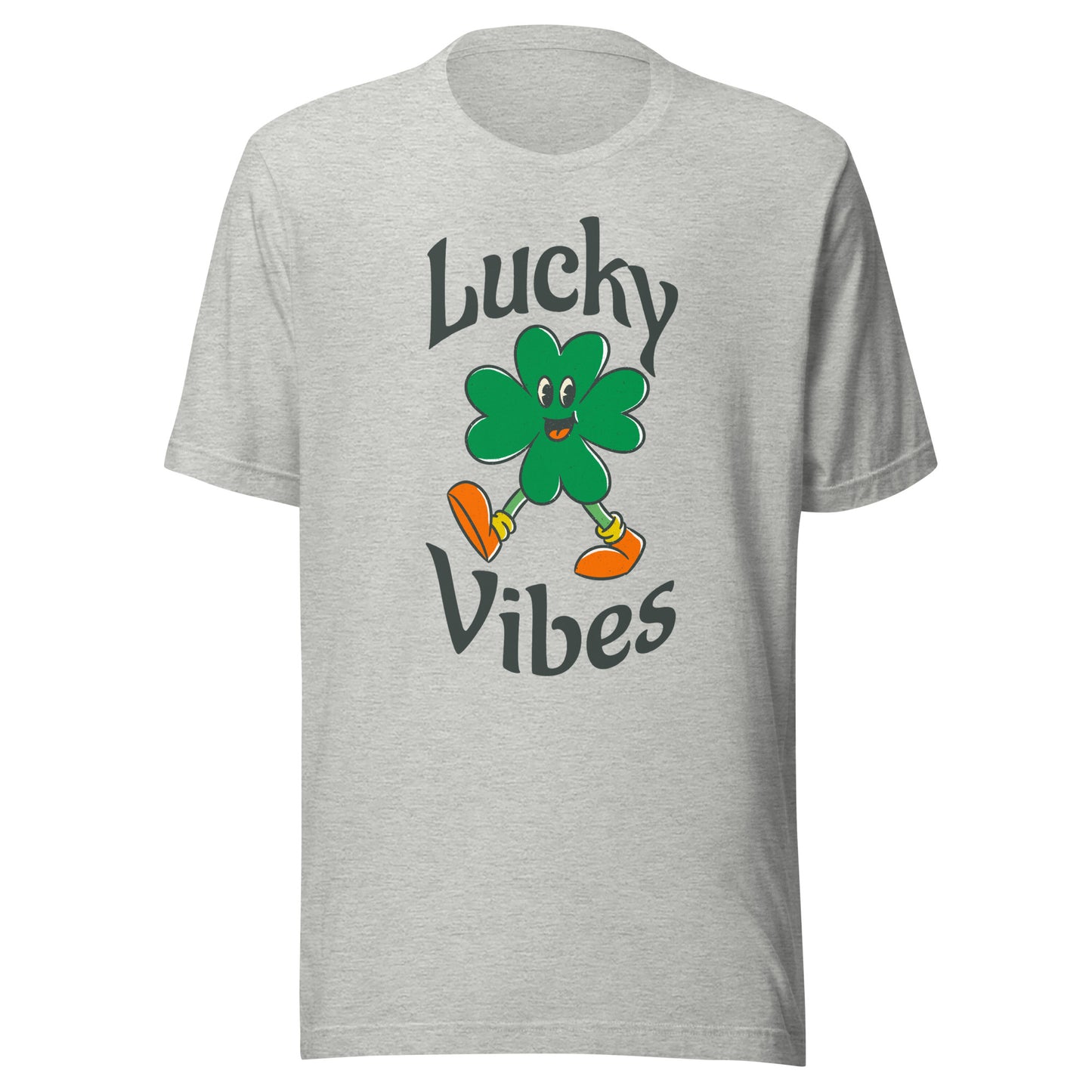 Lucky Vibes Clover Unisex t-shirt