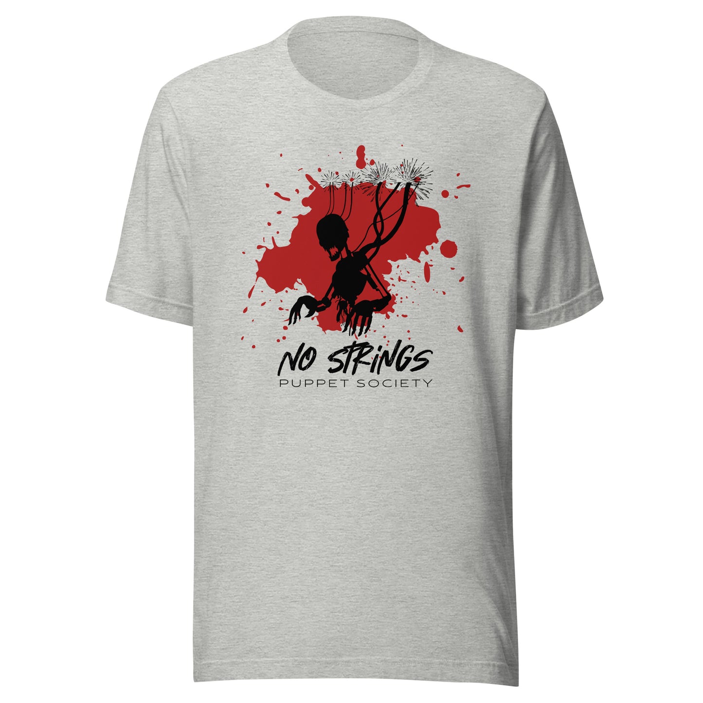 NO STRINGS - Puppet Society Unisex t-shirt