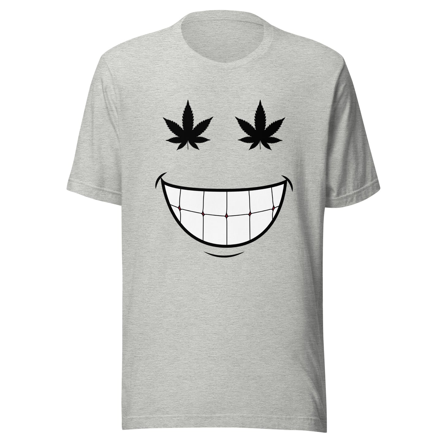 Cannabis Weed Smiley Face Unisex t-shirt