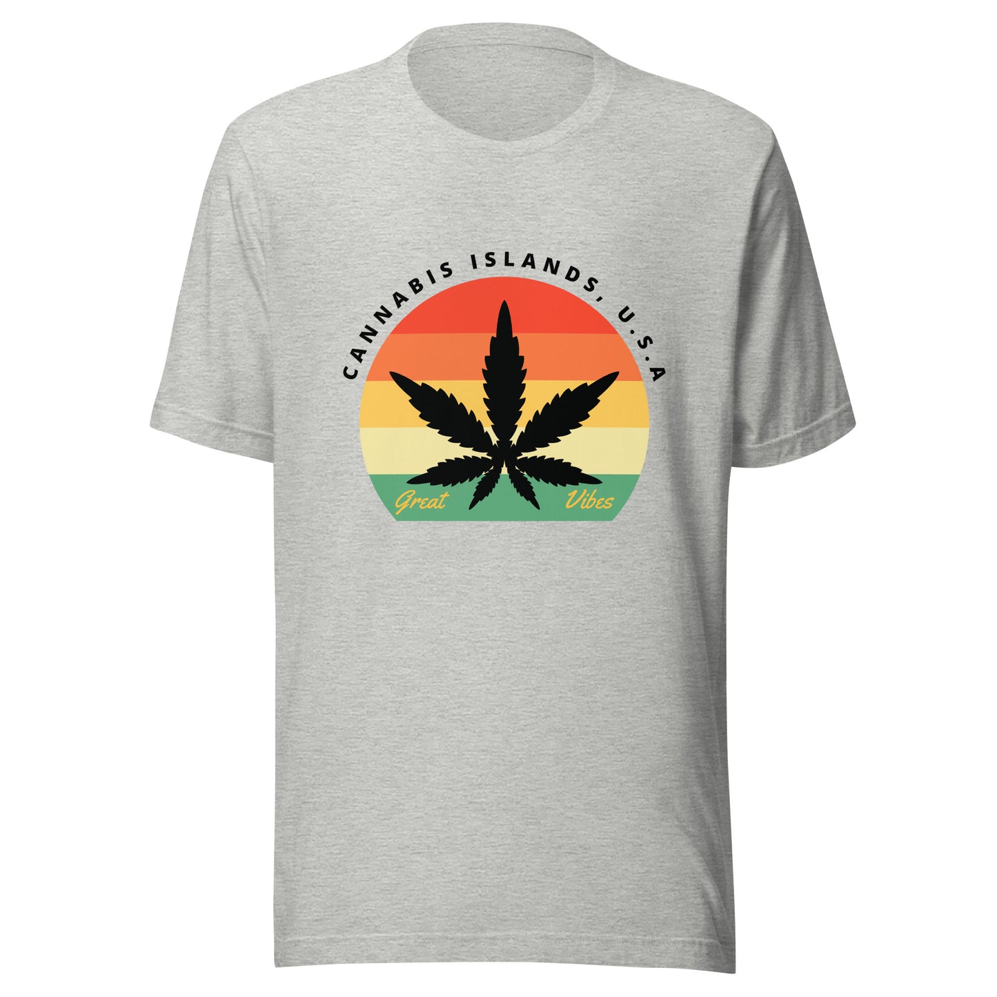 Cannabis Islands 420 Weed Unisex t-shirt