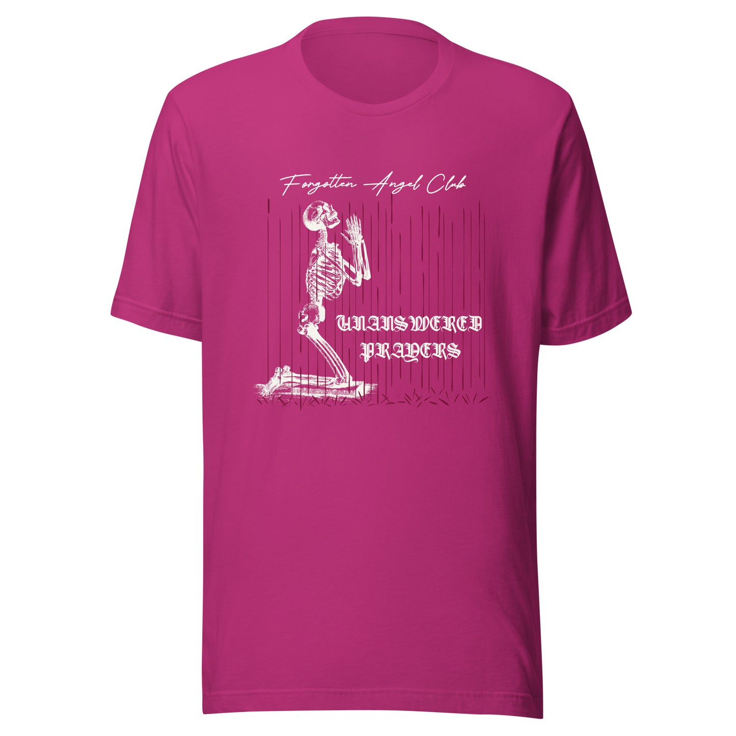 Forgotten Angel Club - UNANSWERED PRAYERS Unisex t-shirt