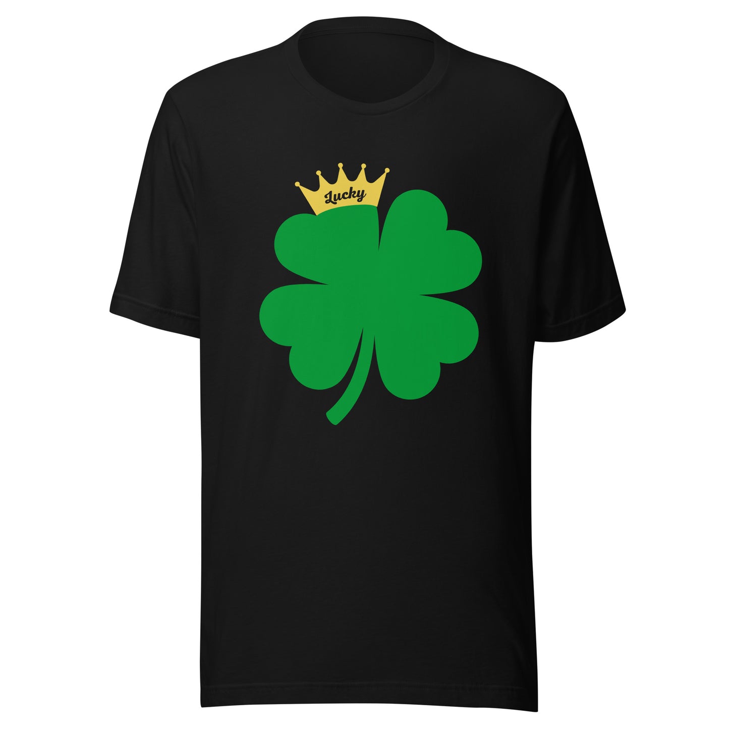 Lucky Crown Clover Unisex t-shirt