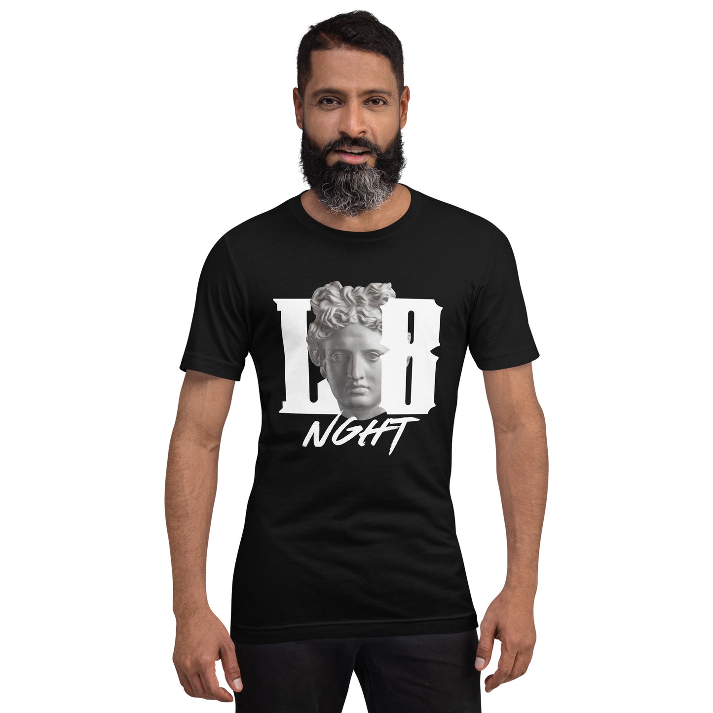 L8NGHT large renaissance logo Unisex t-shirt