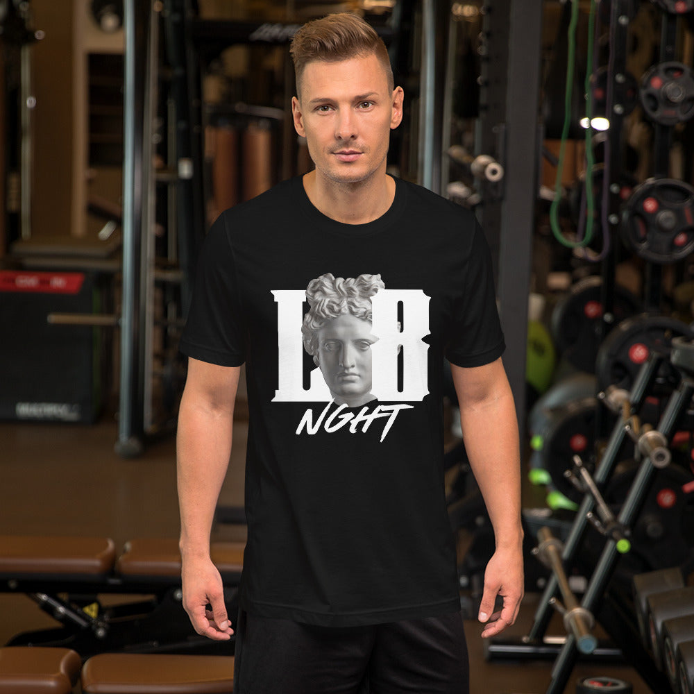 L8NGHT large renaissance logo Unisex t-shirt