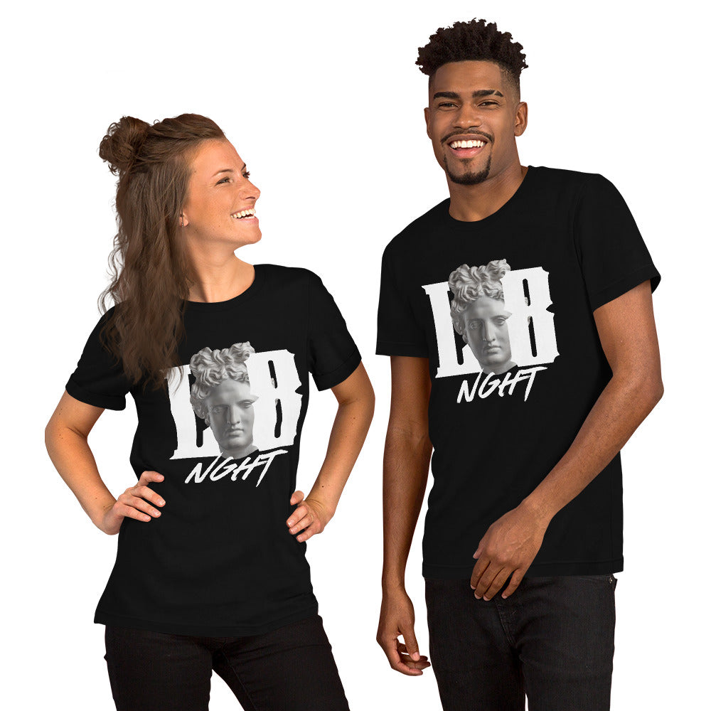 L8NGHT large renaissance logo Unisex t-shirt