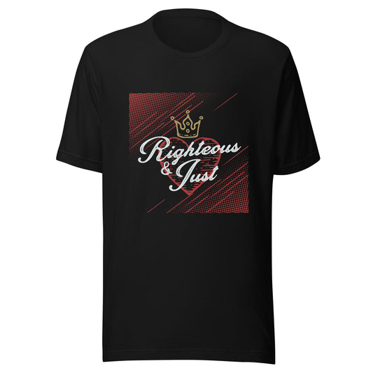 Righteous & Just Unisex t-shirt
