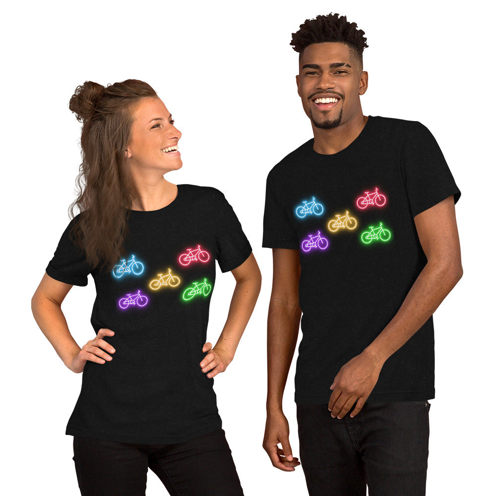 Neon Cycles Unisex t-shirt