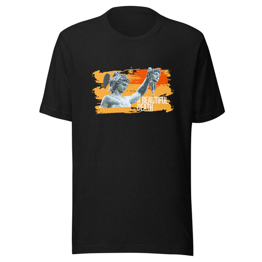Artwork Painting Beautiful Death Statue Unisex t-shirt