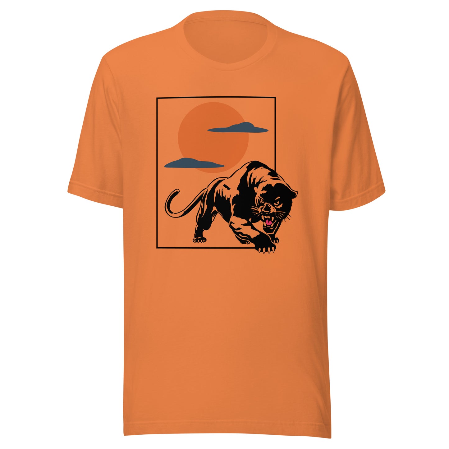 Traditional Panther sunset Unisex t-shirt