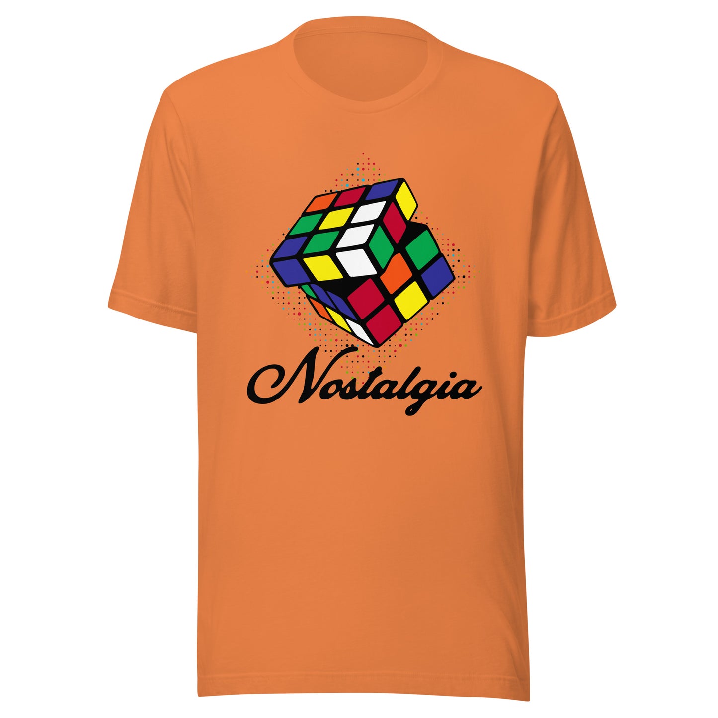 Nostalgia Rubik's Cube Unisex t-shirt