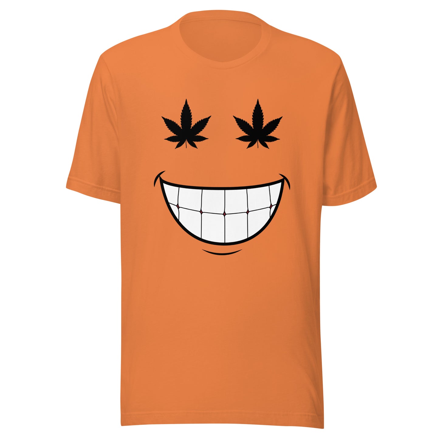 Cannabis Weed Smiley Face Unisex t-shirt