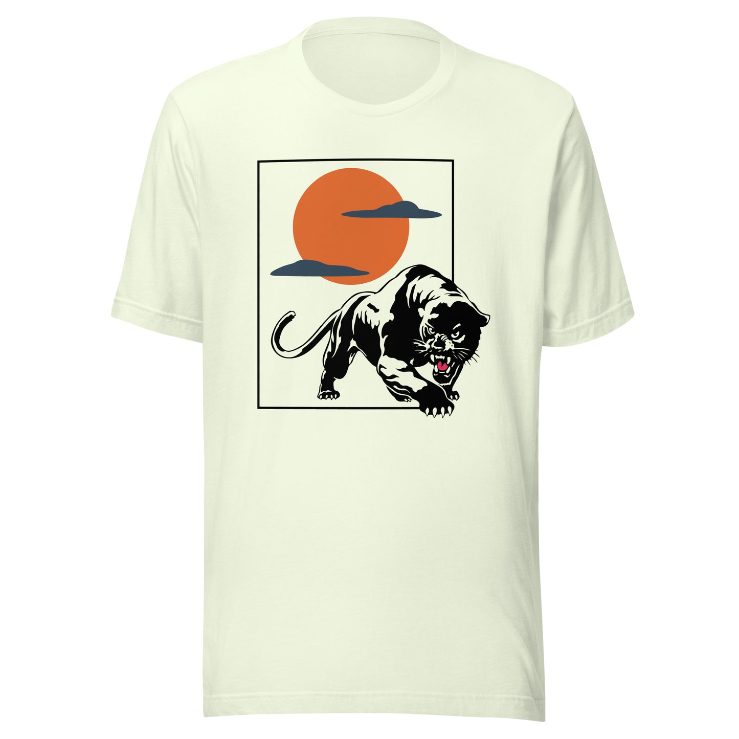 Traditional Panther sunset Unisex t-shirt