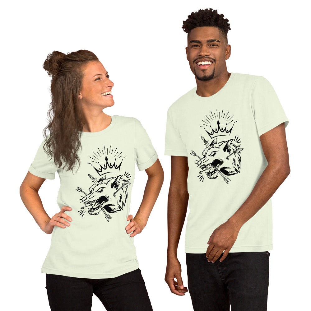 Wolf King - Unisex t-shirt
