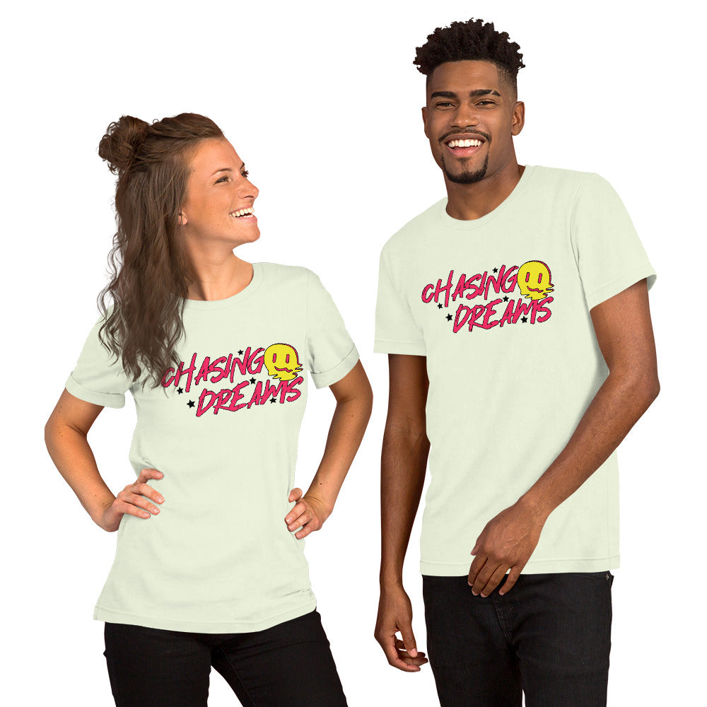 Chasing Dreams - Melting Emoji Unisex t-shirt