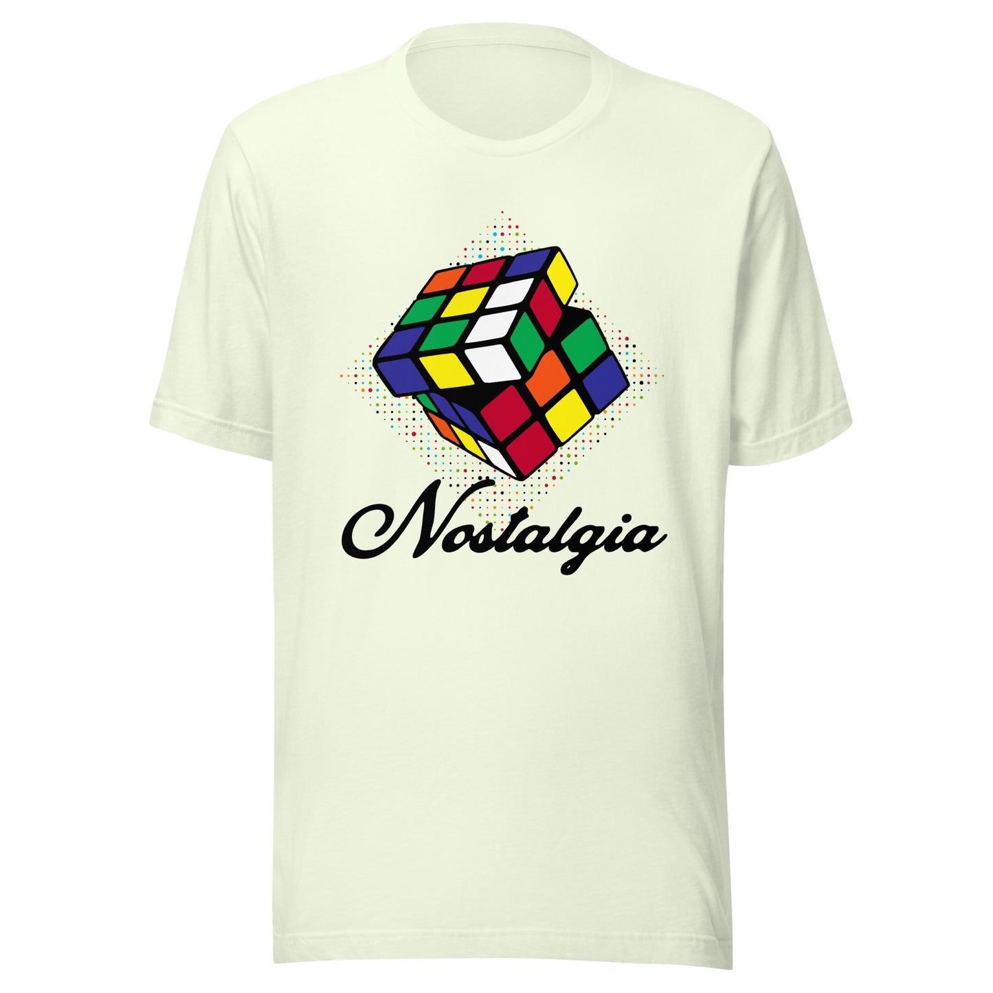 Nostalgia Rubik's Cube Unisex t-shirt