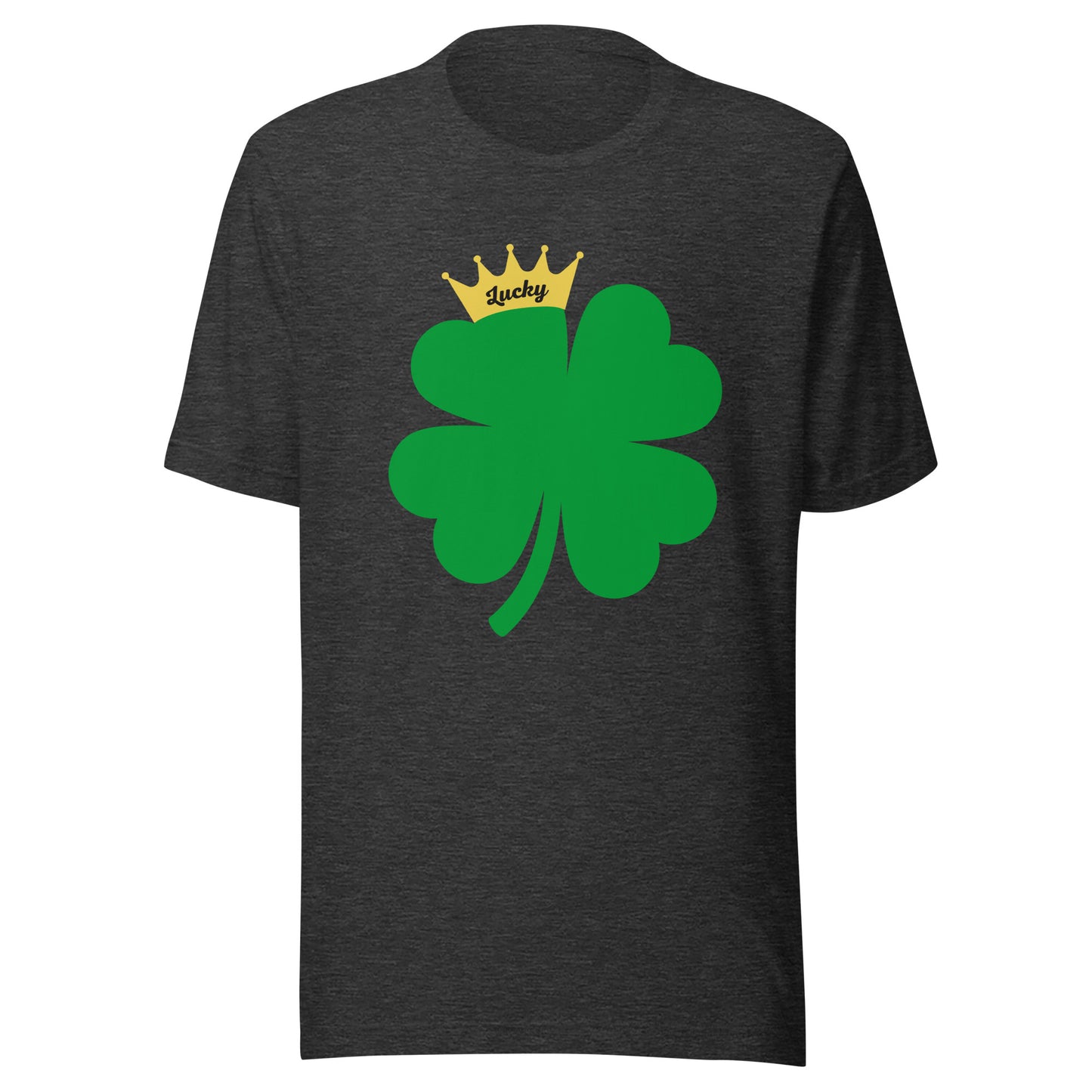Lucky Crown Clover Unisex t-shirt