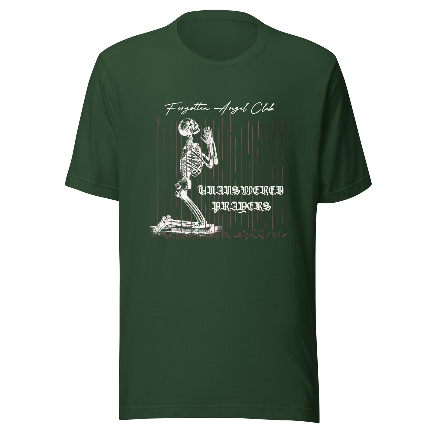 Forgotten Angel Club - UNANSWERED PRAYERS Unisex t-shirt