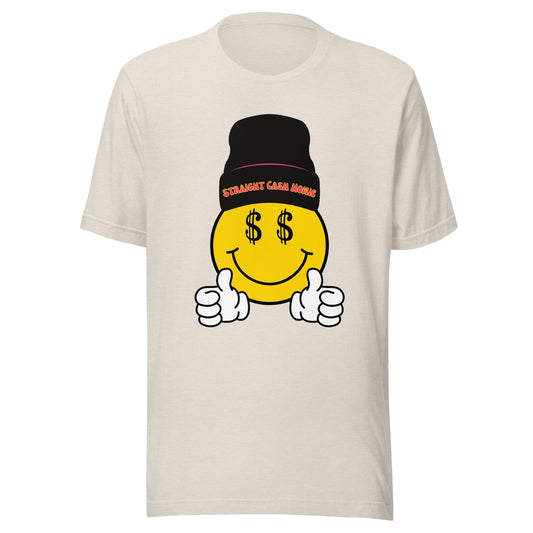 Smiley Emoji - Straight Cash Homie Unisex t-shirt