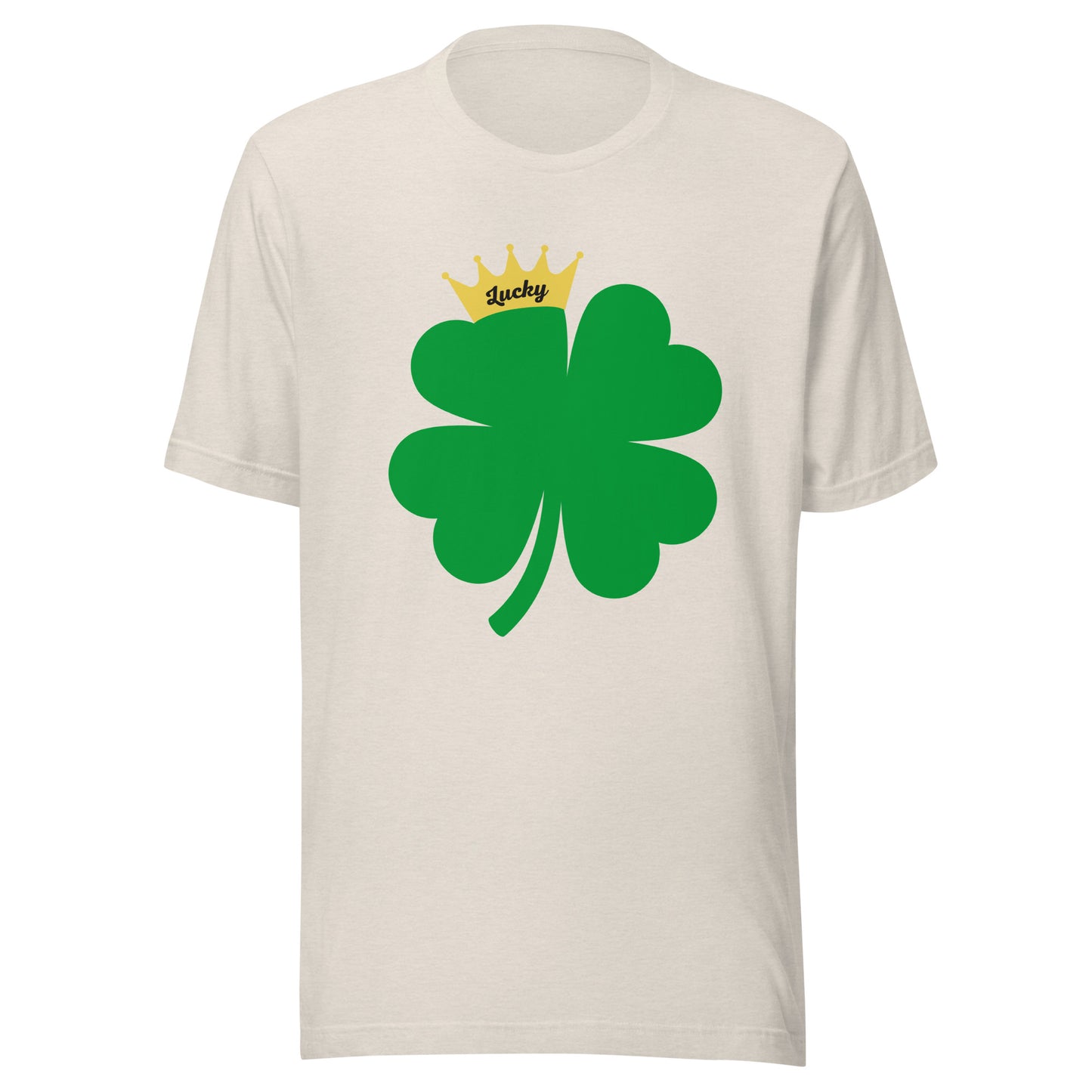 Lucky Crown Clover Unisex t-shirt