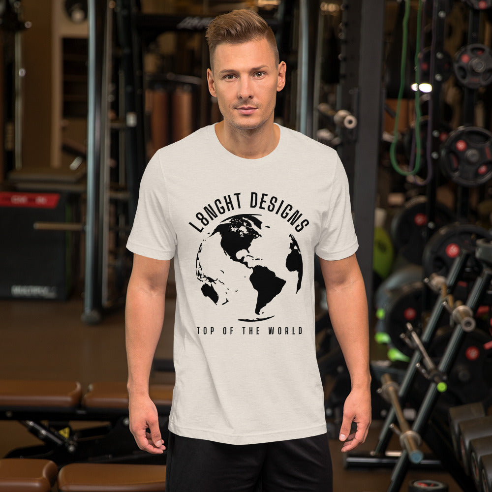 L8NGHT Designs Top of the World Unisex t-shirt